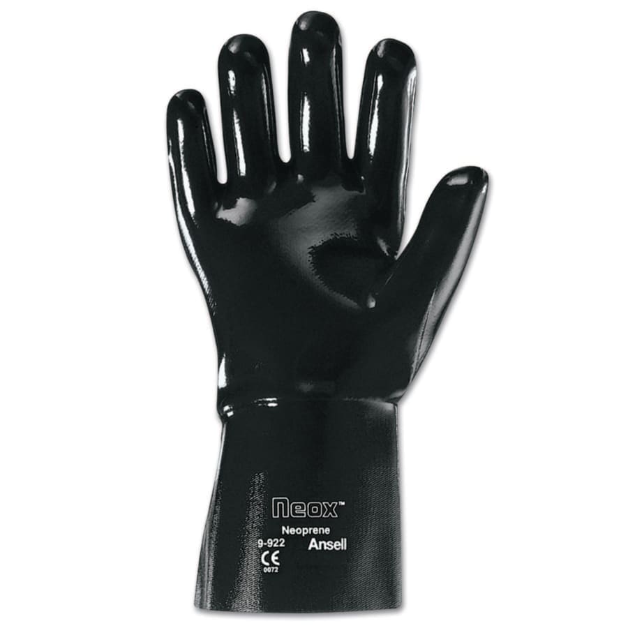 SCORPIO 09924 NEOX NEOPSTD WGT FULLCOAT SZ10-Neox Neoprene Gloves, Black, Smooth, Size 10, 1 Pair