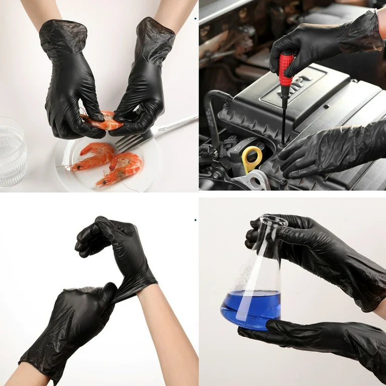 ShamRock Black Latex Multi-Purpose -1000 Gloves